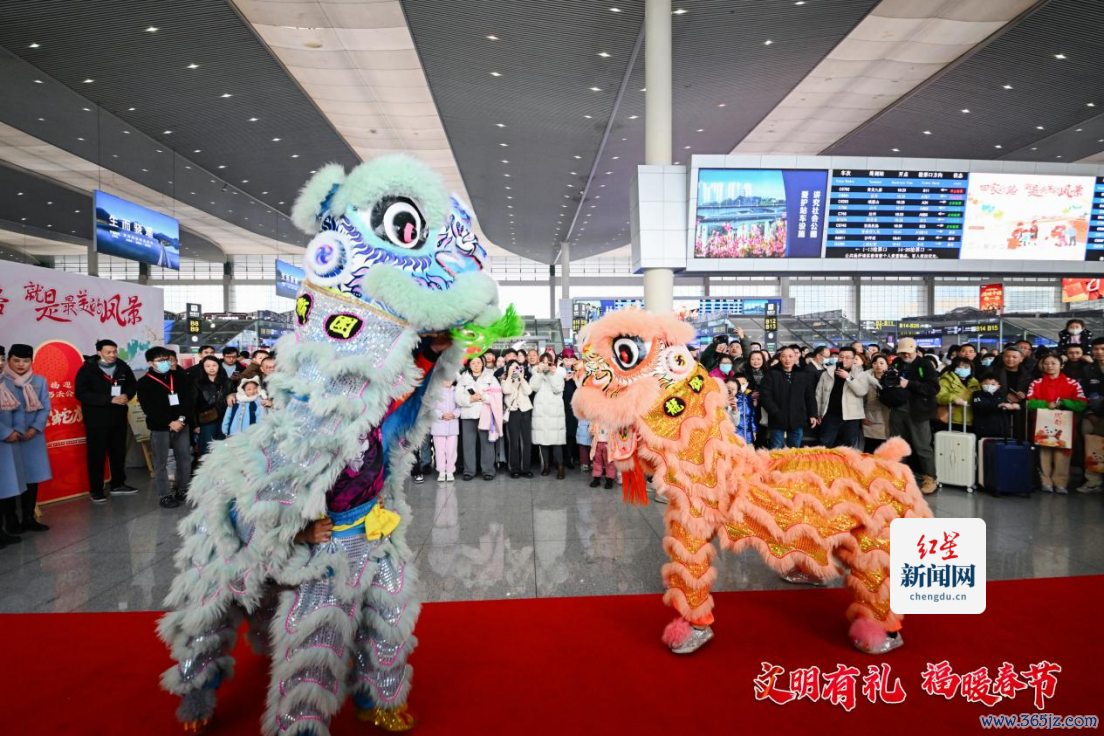 情满回家路 春运首日好意思丽相伴福分相随148